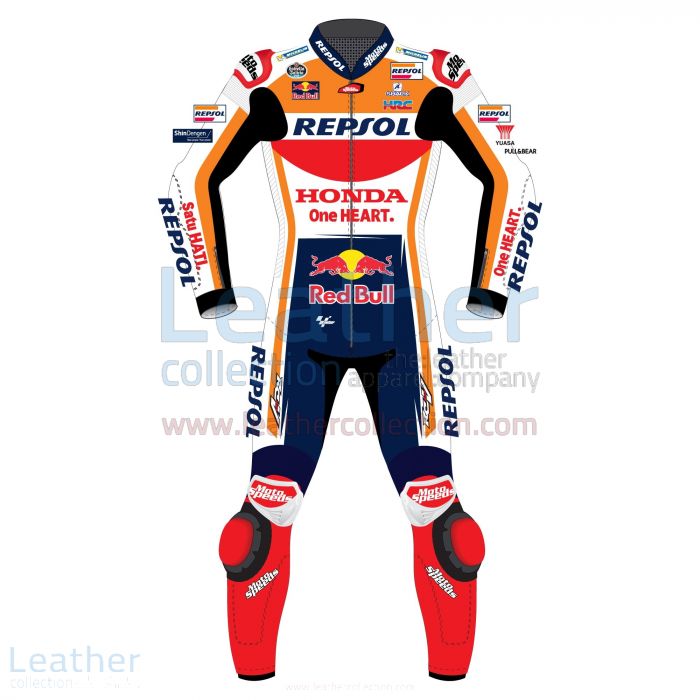 Jorge Lorenzo Honda Repsol Motogp 2019 Race Suit front view