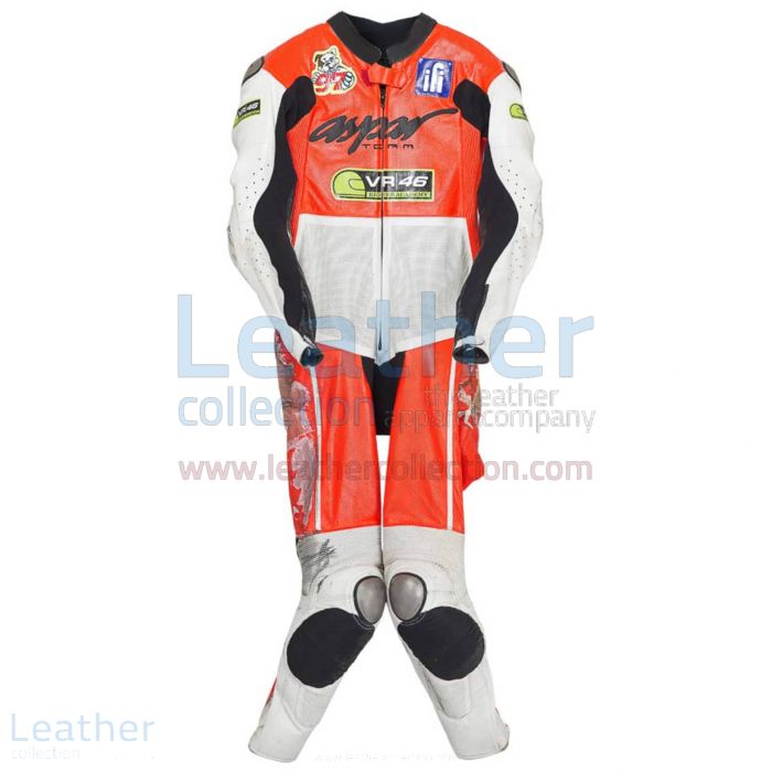 Luca Marini 2014 CEV Motorbike Leathers front