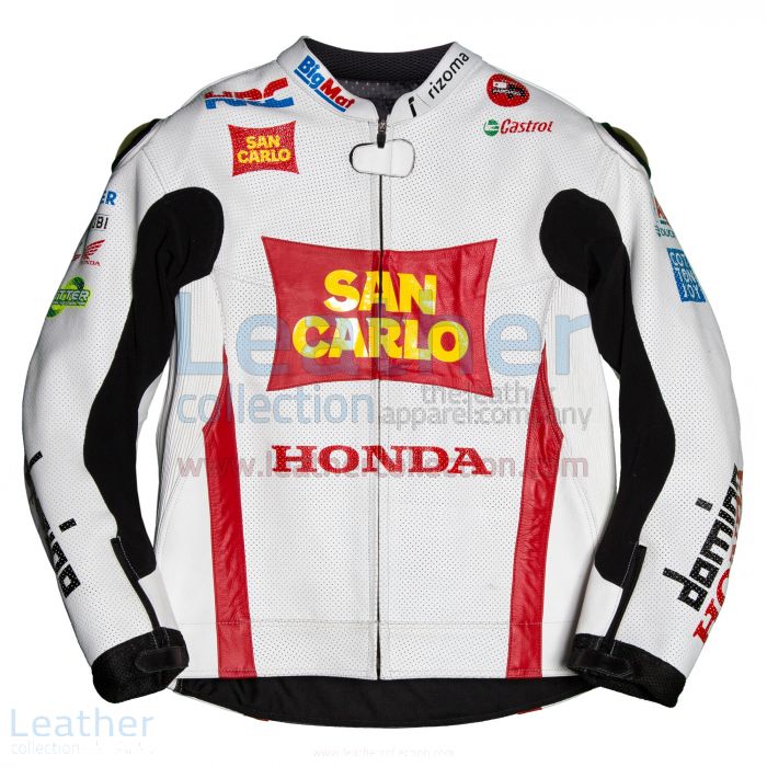 Get Online Marco Simoncelli Honda 2011 MotoGP Jacket for CA$589.50 in