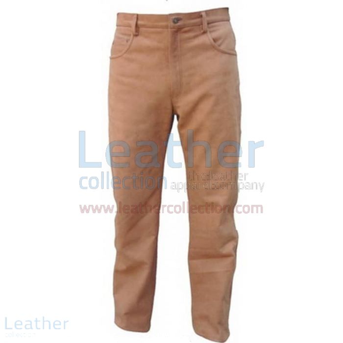 Obtener Pantalon Cuero Hombre 5 Bolsillos – Leather Collection