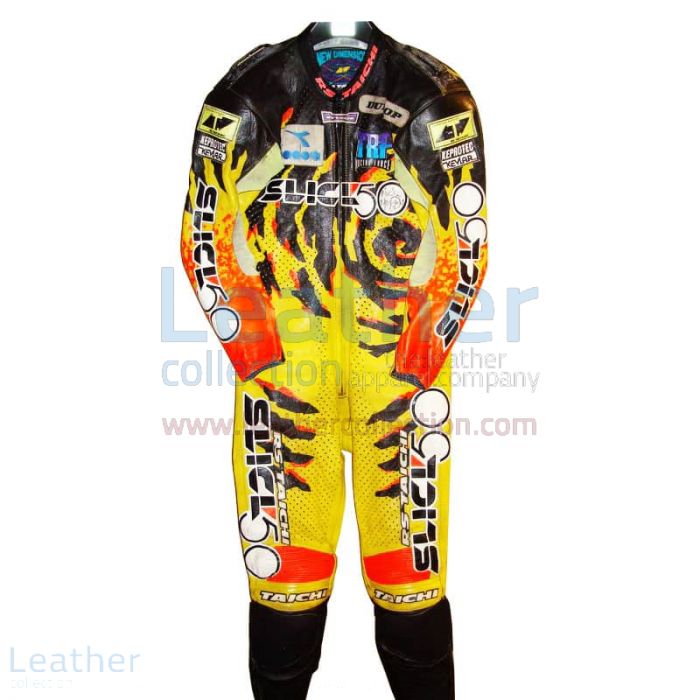 Niall Mackenzie Yamaha GP 1994 Leather Suit front view