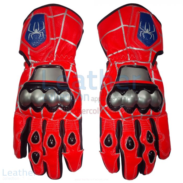 Spiderman bike gloves