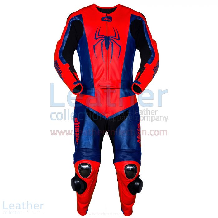 Spiderman leather suit