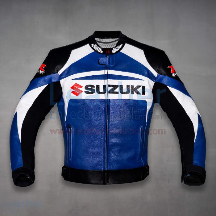 Suzuki leather motorcycle jacket