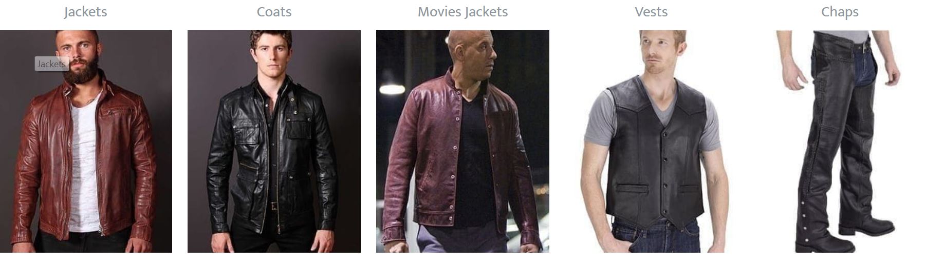 men’s leather jackets