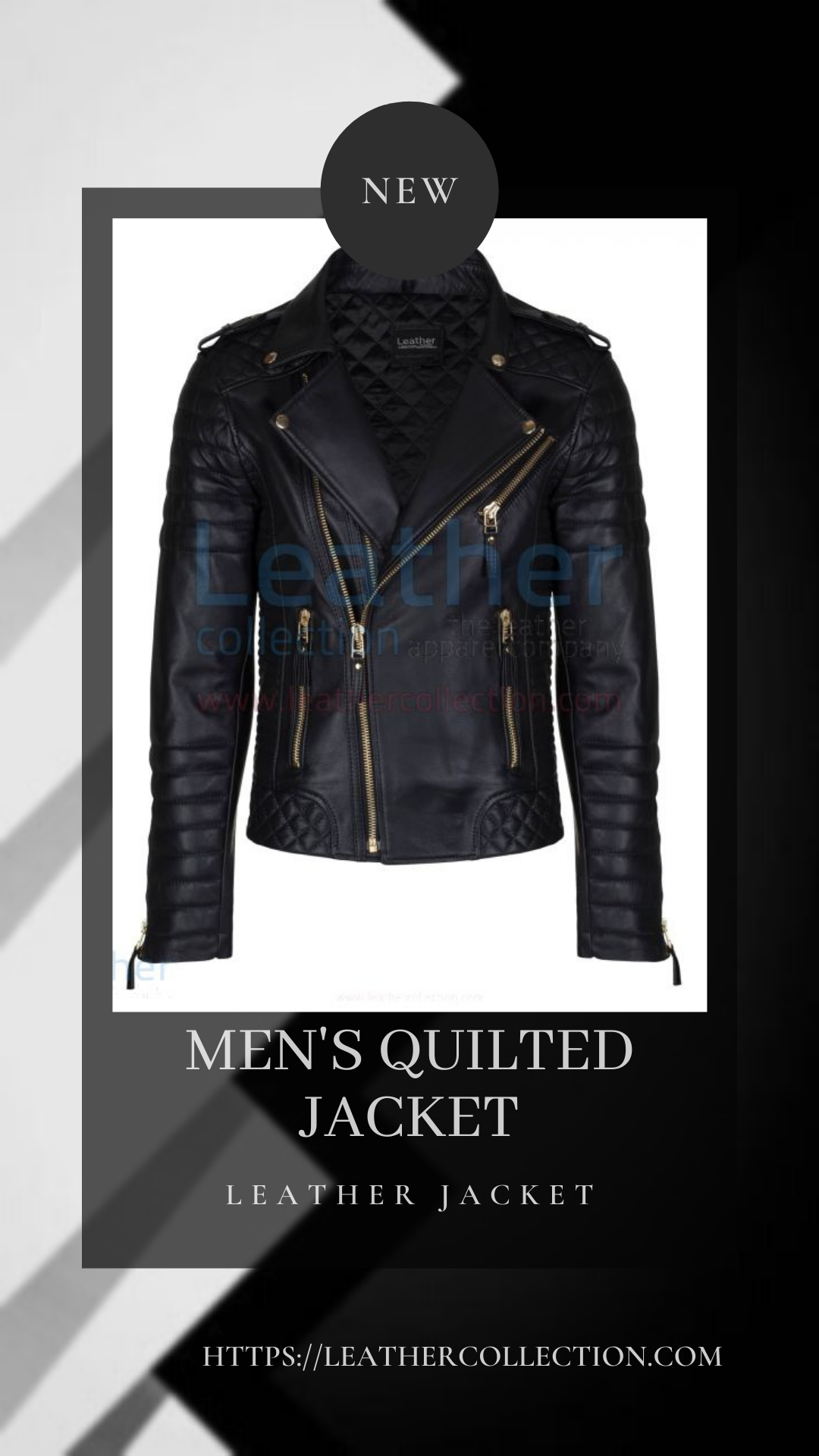 Mens quilted jacket