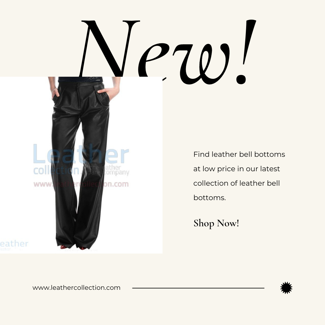 Leather Bell Bottoms