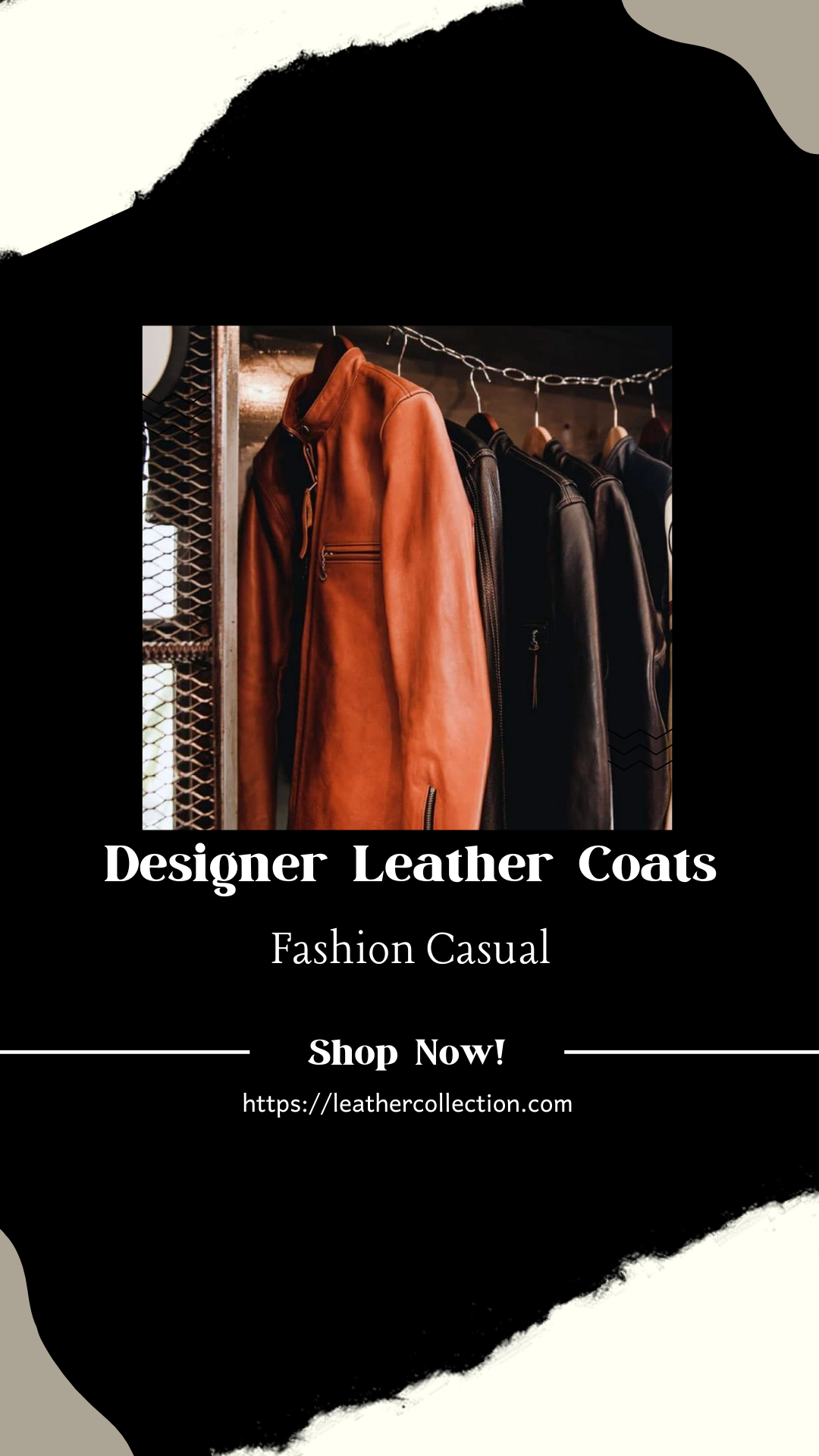 Designer Leather Coats
