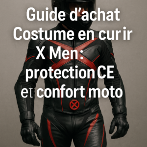 X MEN Costume en Cuir de Moto illustration for Guide d&rsquo;achat Costume en cuir X Men : protection CE et confort moto